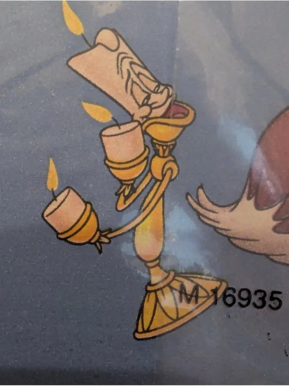 Vintage 80's Gift Wrap Aladdin & Beauty & The Beast Disney Wrap & gift tags